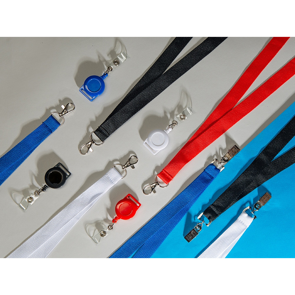 Ретрактор с ушком для ленты, черный