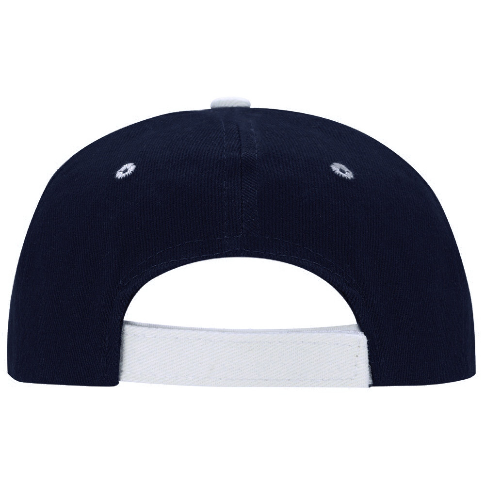 Бейсболка New Castle 6-ти панельная, темно-синий/натуральный