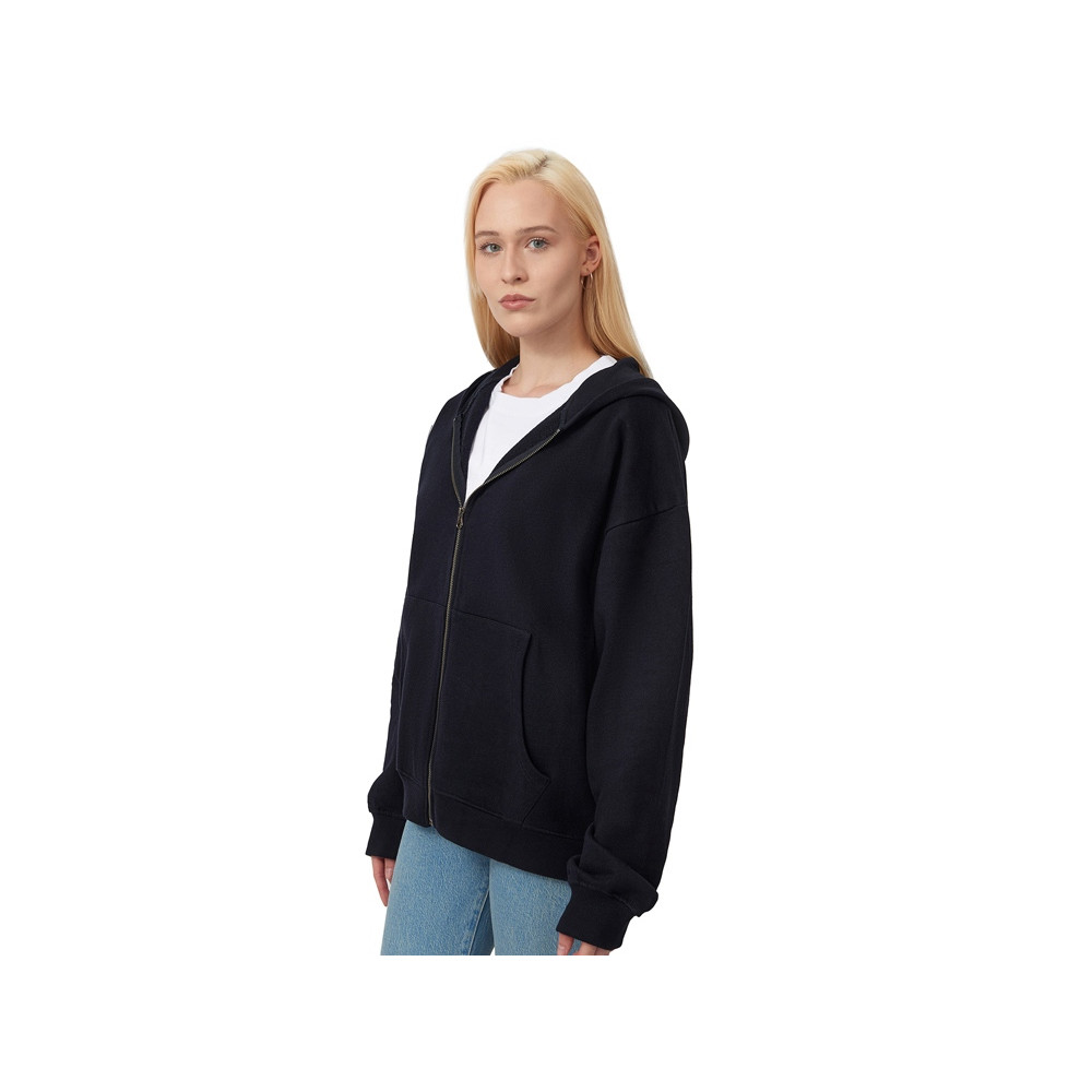 Толстовка оверсайз с капюшоном на молнии Monaco, темно-синий