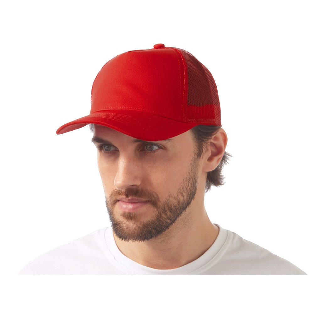 Бейсболка Kansas, красный