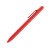 Ручка пластиковая шариковая FAMILY SOFIA, soft touch (Красный)