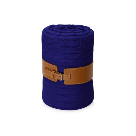 Плед акриловый Braid NEW, темно-синий