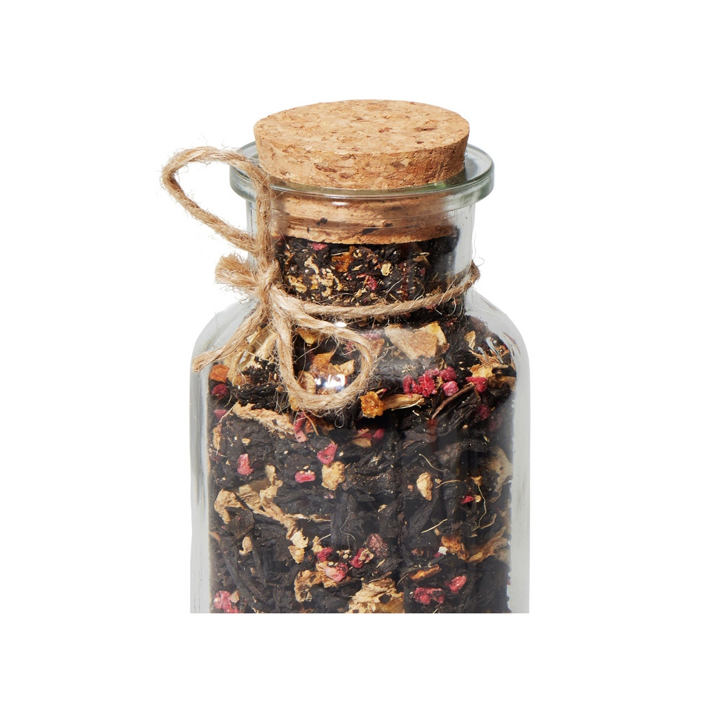 Сокочай чёрный Имбирь, Апельсин и Малина, 50 г.