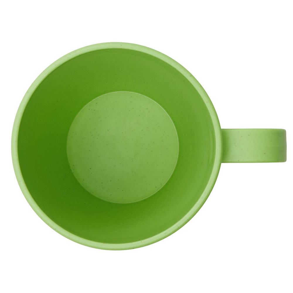 Кружка из пшеничного волокна Morning, 400 мл, зеленый, цвет зеленый