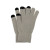 Перчатки для сенсорного экрана, серый, размер L/XL