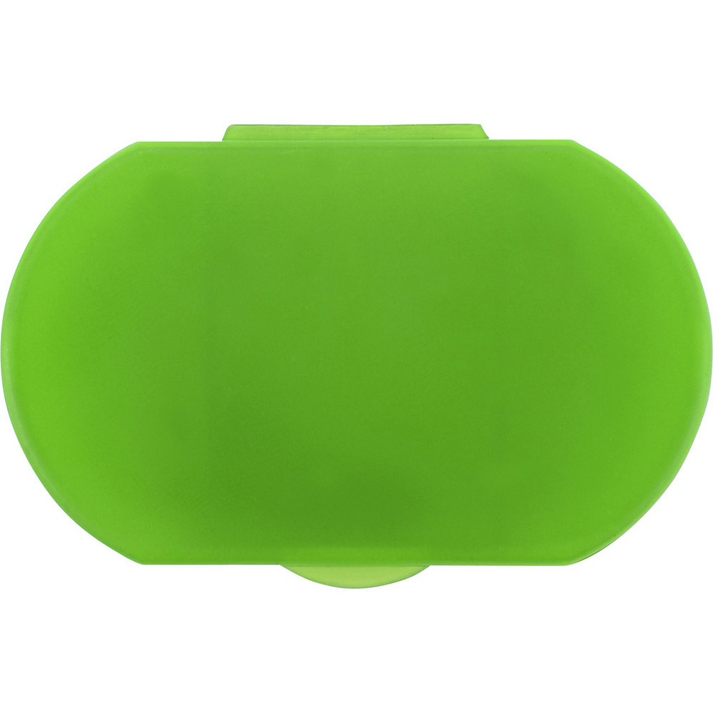 Таблетница, зеленое яблоко