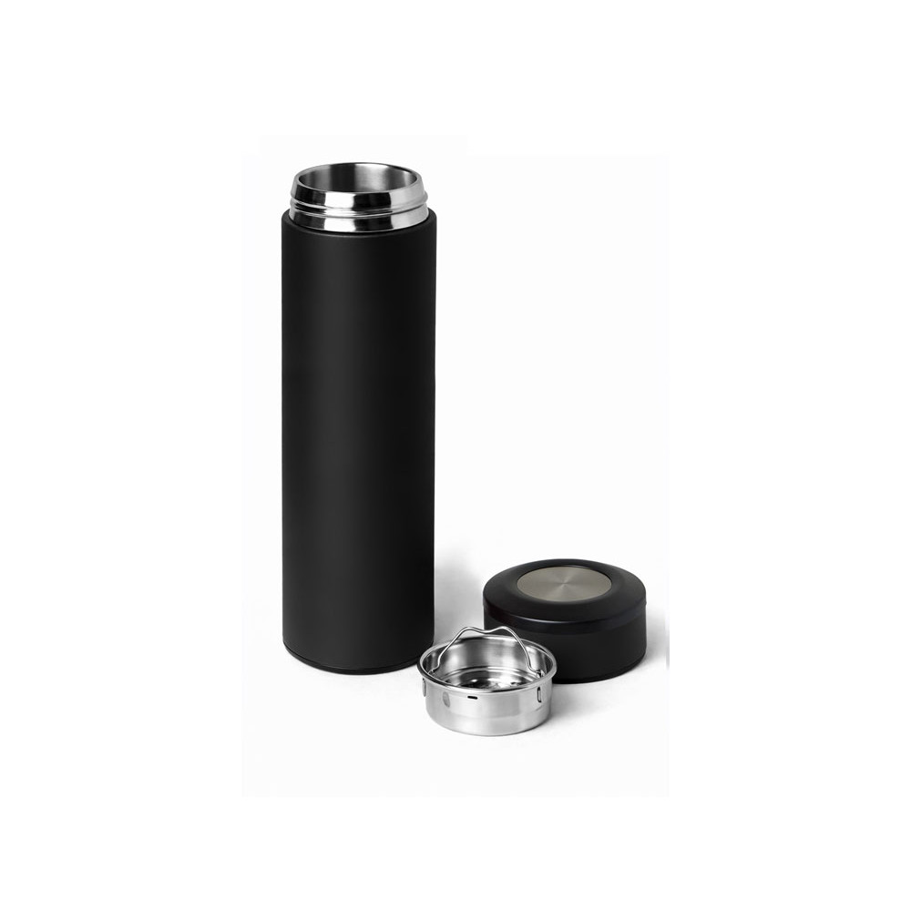 Вакуумный термос Vacuum Flask C1, soft touch, 420мл, черный