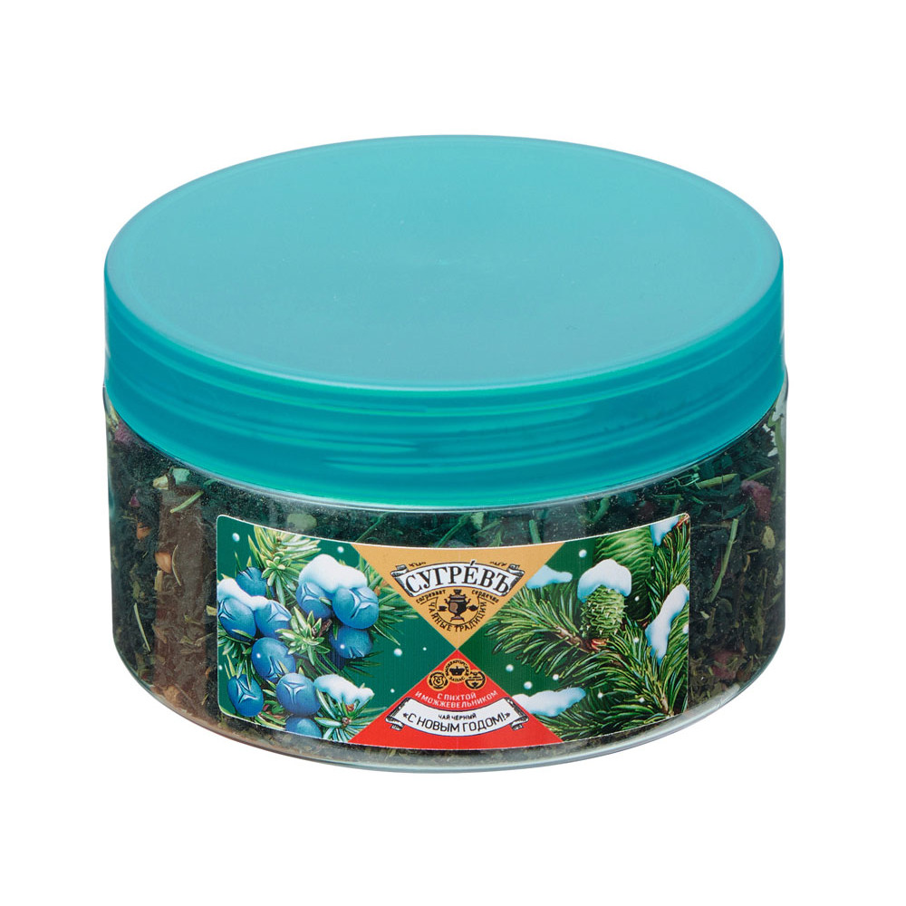 Чай С НОВЫМ ГОДОМ ! с пихтой, можжевельником и пряностями 55 г.