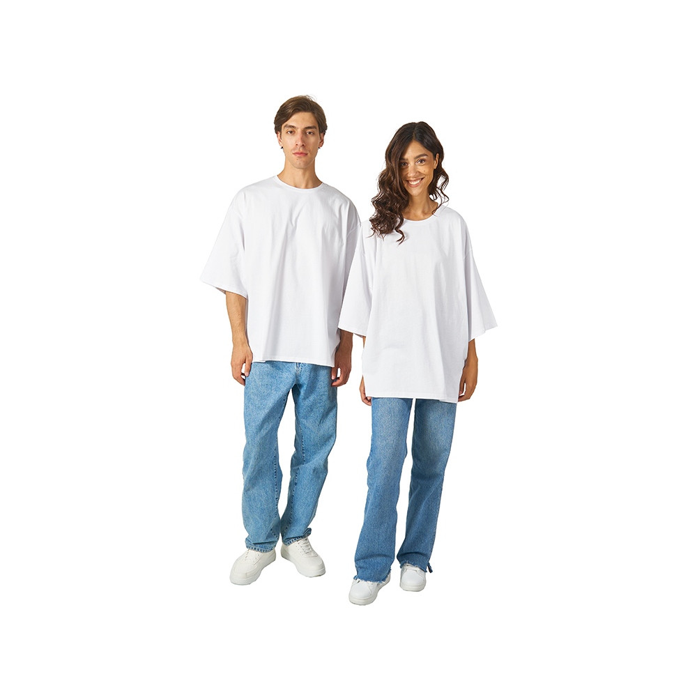 Футболка Berlin к/р оверсайз, 100% хлопок, 180гр, белый, цвет белый