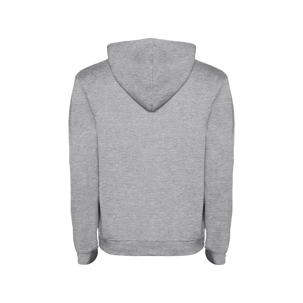 Толстовка с капюшоном Urban мужская, серый меланж/черный, цвет серый меланж