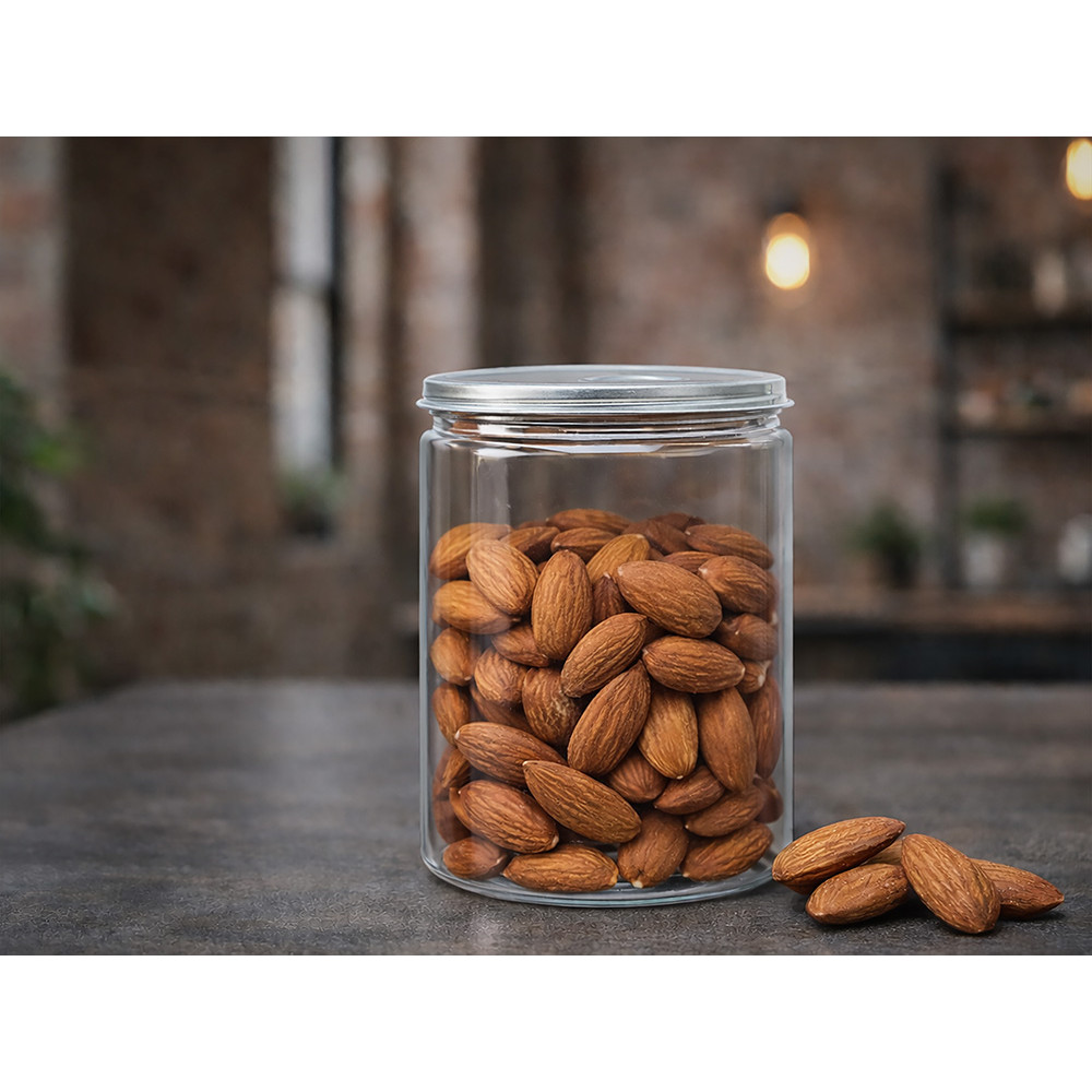 Миндаль жареный NutBite, в банке easy-open, 150 г.