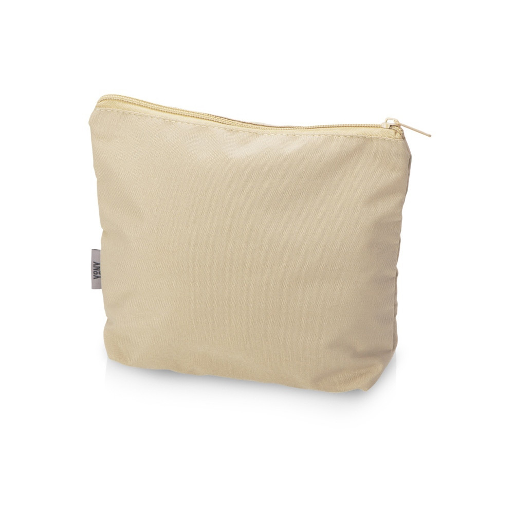 Органайзер для электроники и проводов Amalia из полиэстера 300D с подкладкой, бежевый