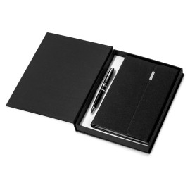 Подарочный набор Tactical Dark: блокнот А5, ручка шариковая Подарочный набор Tactical Dark: блокнот А5, ручка шариковая