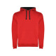 Толстовка с капюшоном Urban мужская, красный/черный Толстовка с капюшоном Urban мужская, красный/черный