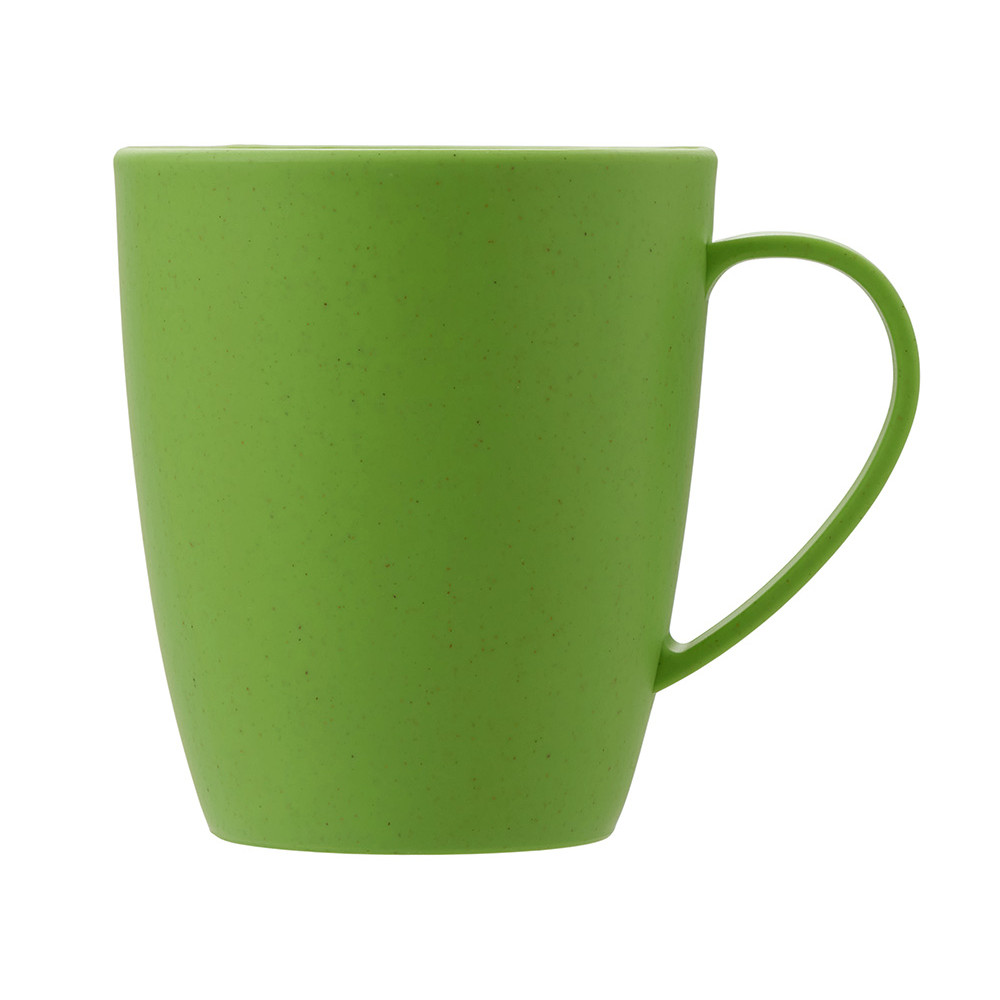 Кружка из пшеничного волокна Morning, 400 мл, зеленый, цвет зеленый