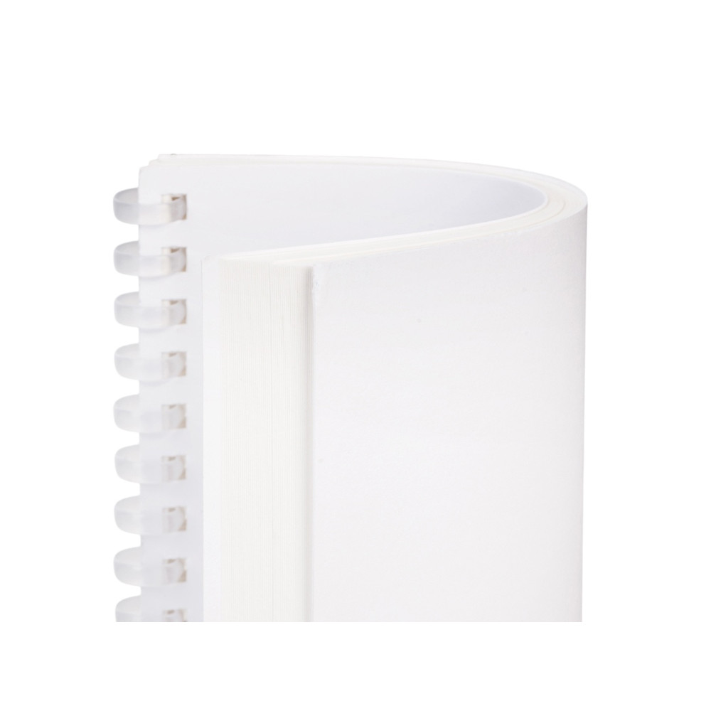 Блокнот на мягкой спирали А5 Sahara, 60 листов 70 гр/м2, белый