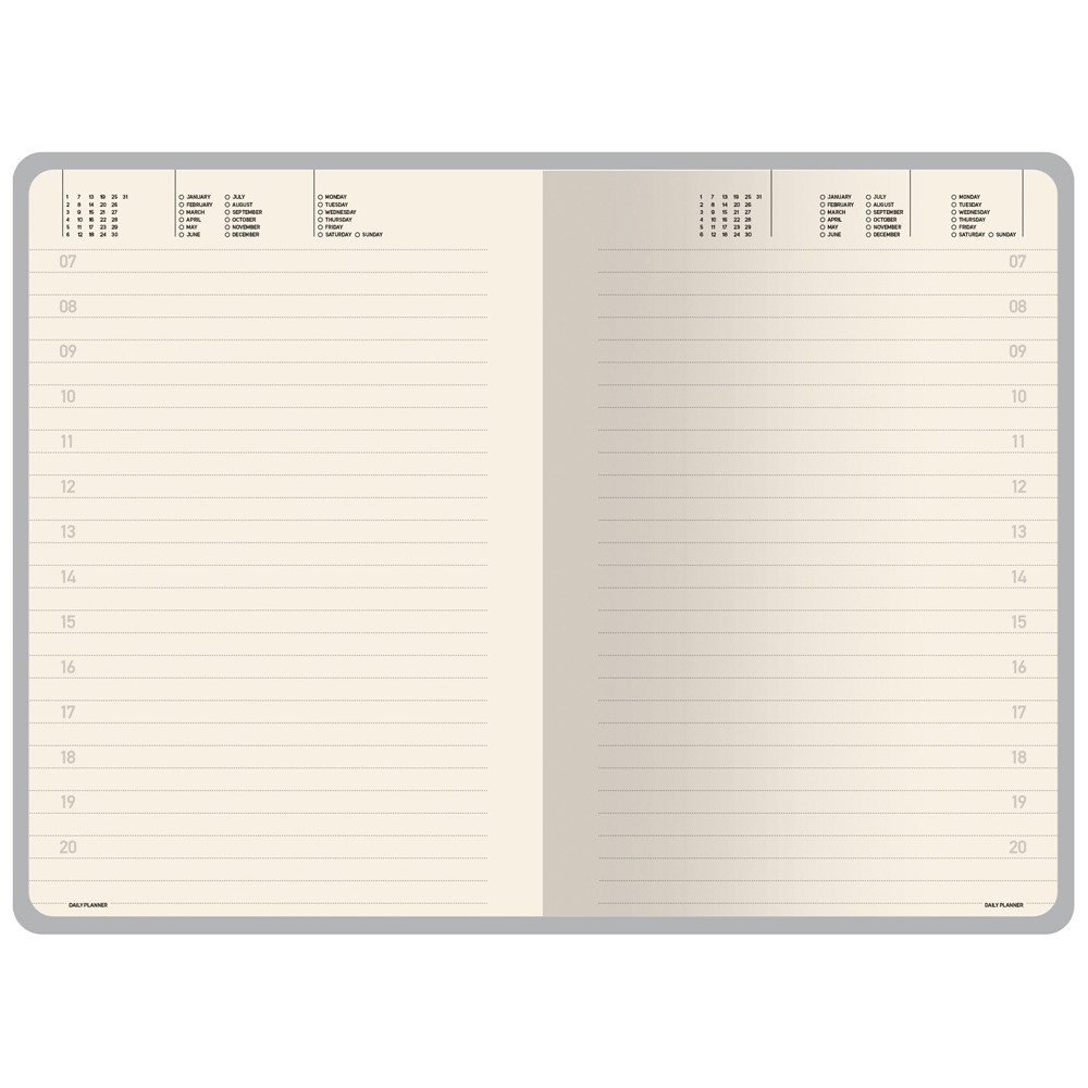 Ежедневник А5 недатированный Megapolis Velvet Flex, темно-синий Navy