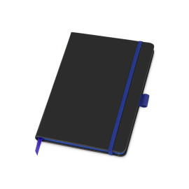 Блокнот ColorNote Black, твердая обложка A5, 80 листов, черный с синим Блокнот ColorNote Black, твердая обложка A5, 80 листов, черный с синим
