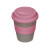 Стакан с силиконовой крышкой Cafe, dust pink