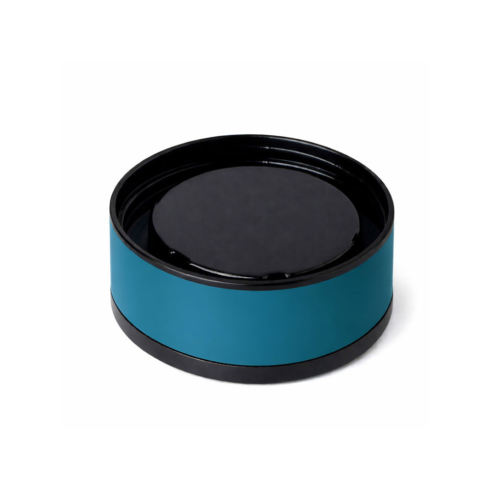 Термос Confident с покрытием soft-touch 420мл, индиго