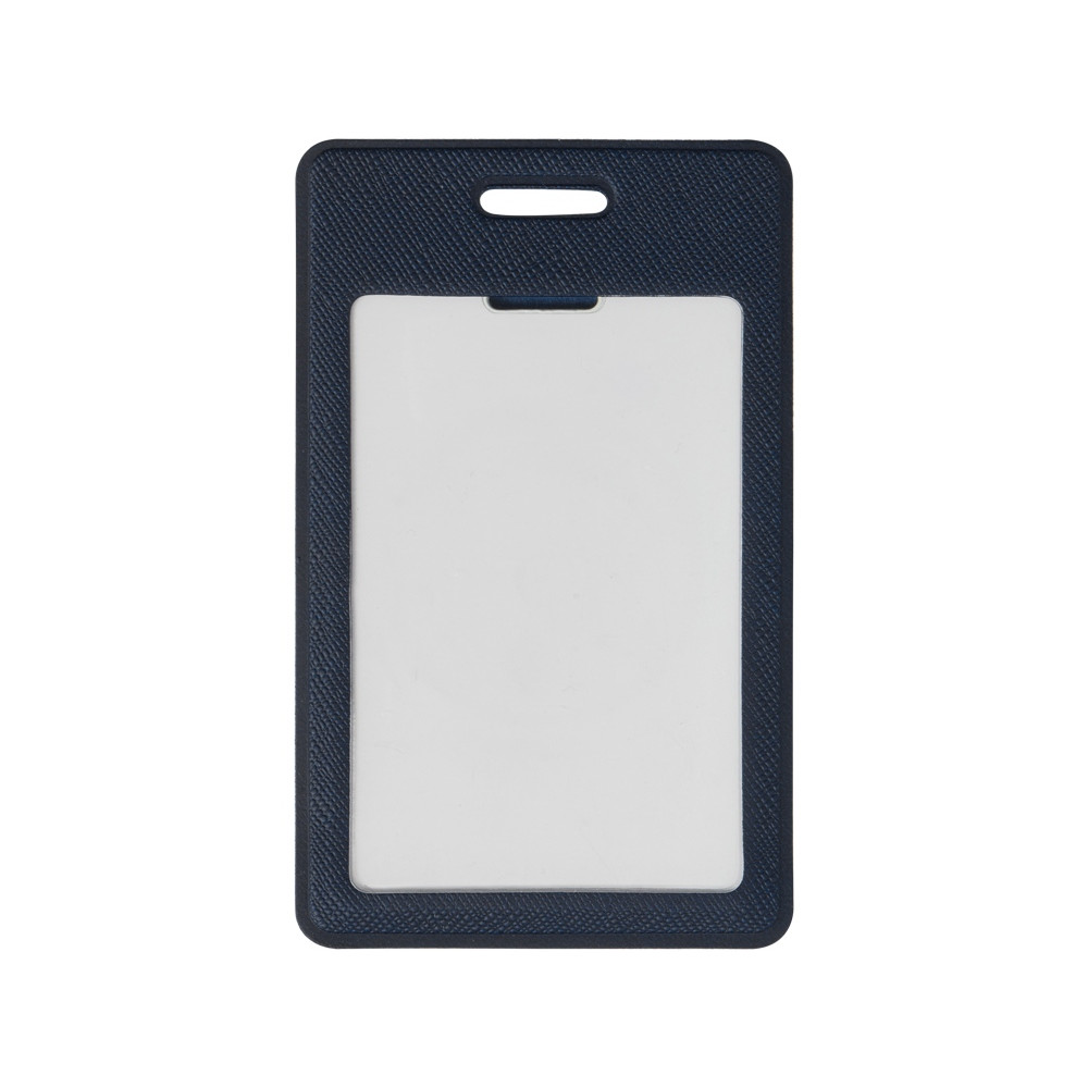 Вертикальный карман из экокожи для карты Favor, темно-синий