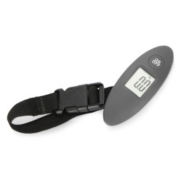 Багажные весы с покрытием soft touch Gravity, серый Багажные весы с покрытием soft touch Gravity, серый