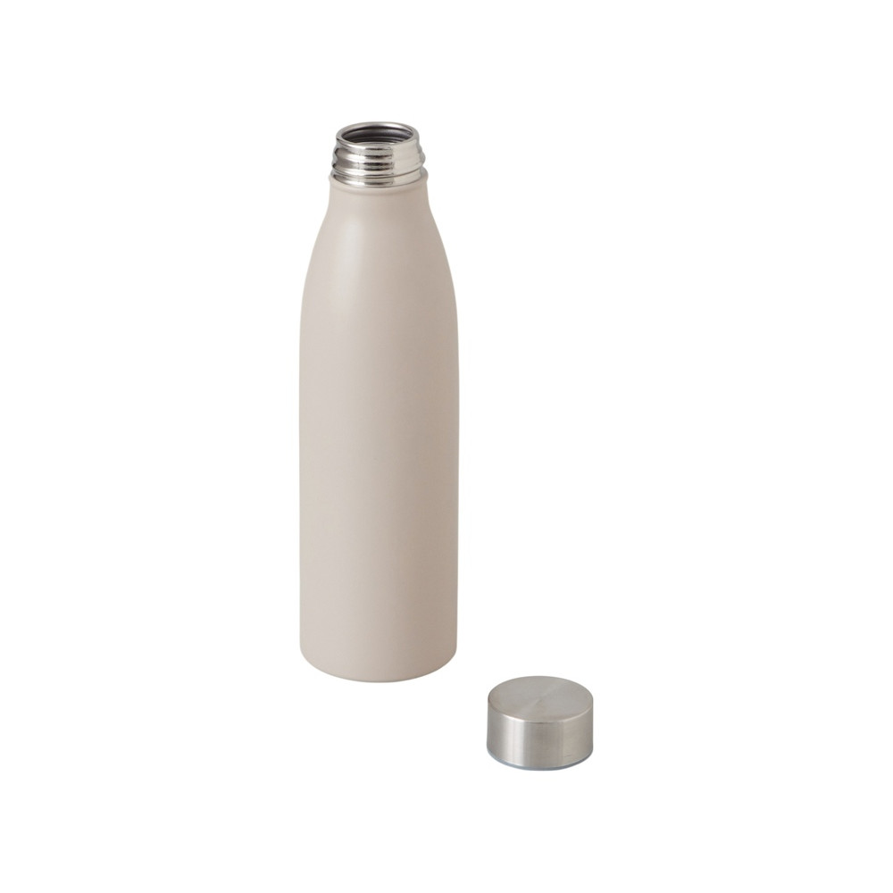 Стальная бутылка Rely, 650 мл, бежевый