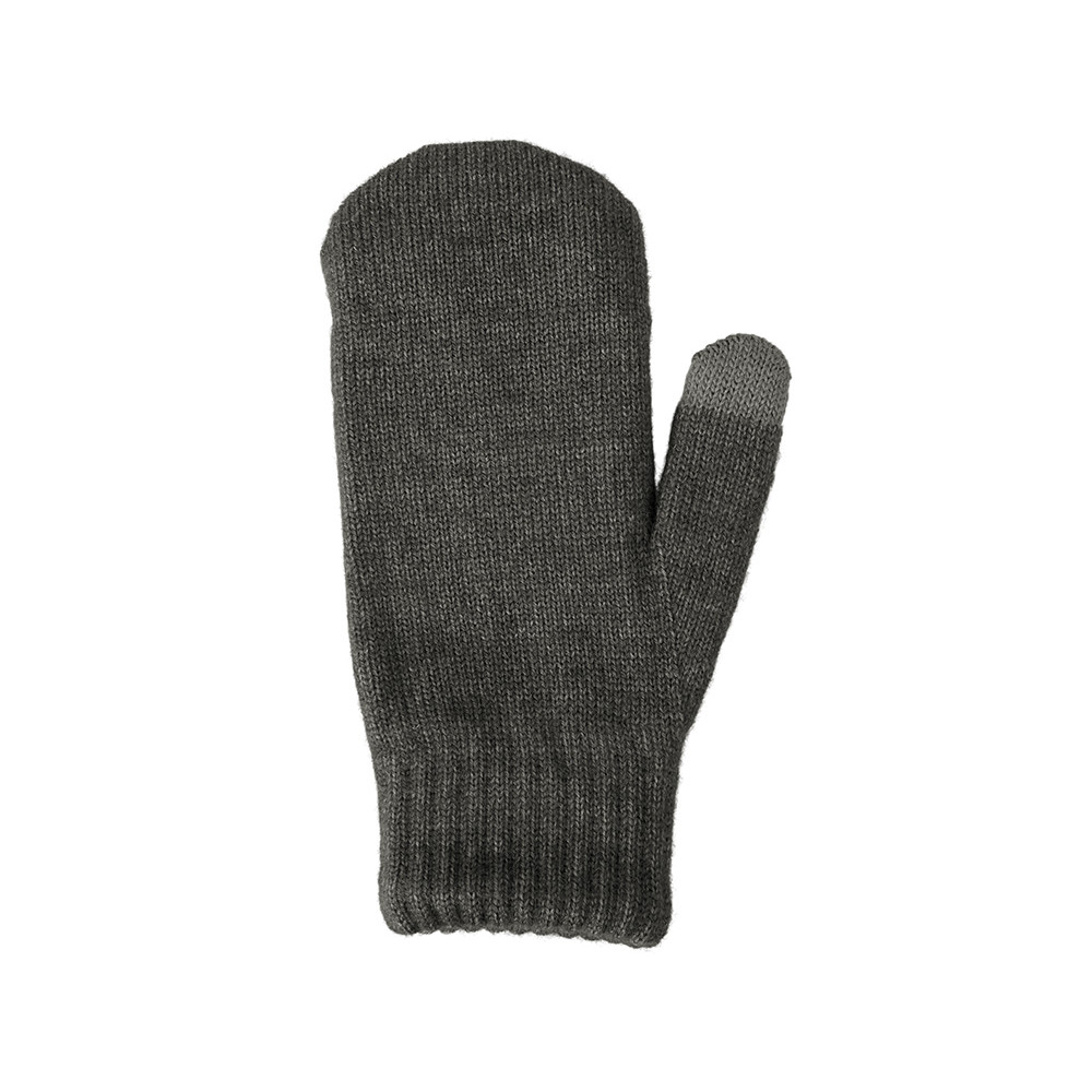 Варежки Dunant, темно-серый меланж