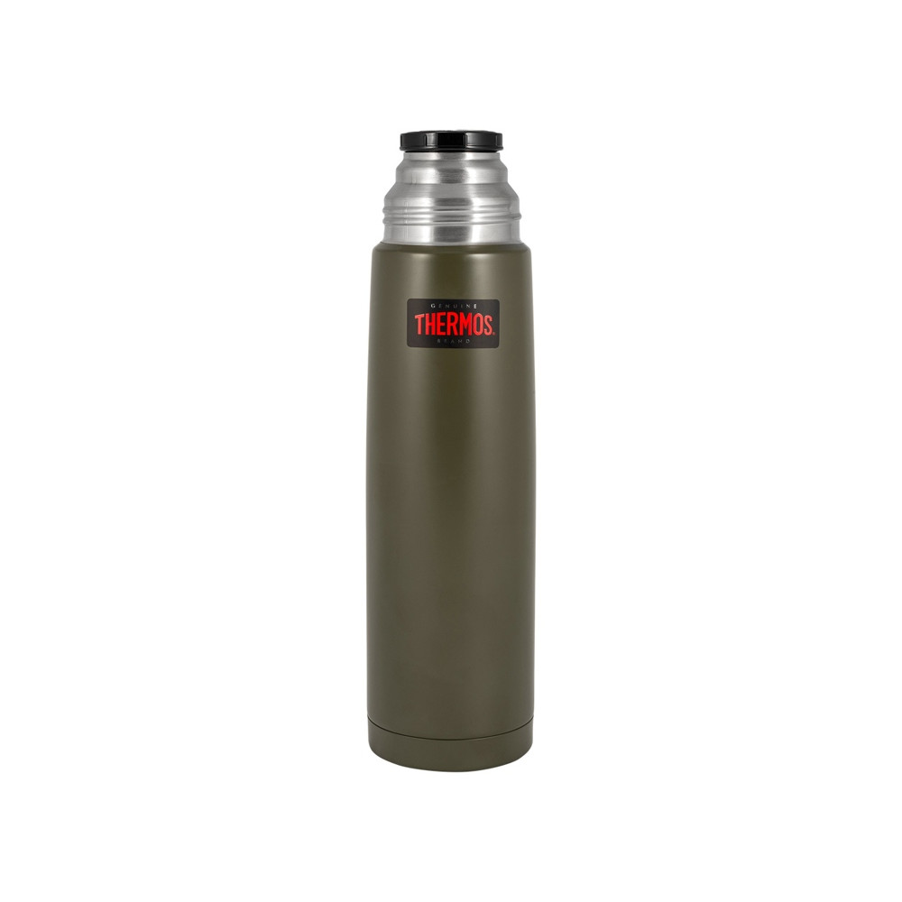 Термос из нерж. стали тм THERMOS FBB-1000AG 1L, зеленый