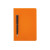 Бизнес-блокнот С3 софт-тач с магнитом, твердая обложка, 128 листов, оранжевый
