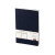 Ежедневник А5 недатированный Megapolis Velvet Flex, темно-синий Navy