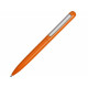 Ручка металлическая шариковая Skate, оранжевый/серебристый