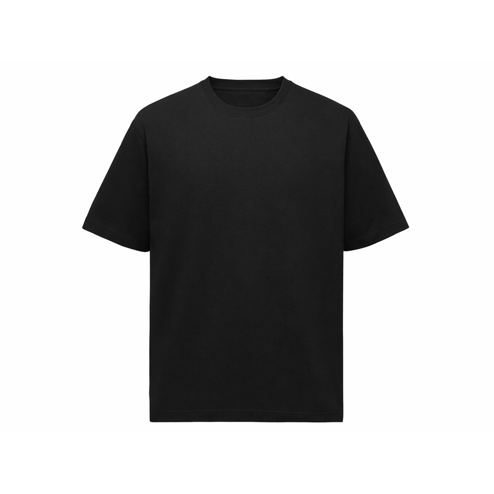 Футболка Kyoto из джерси 180 г/м2 с пич отделкой, унисекс, черный