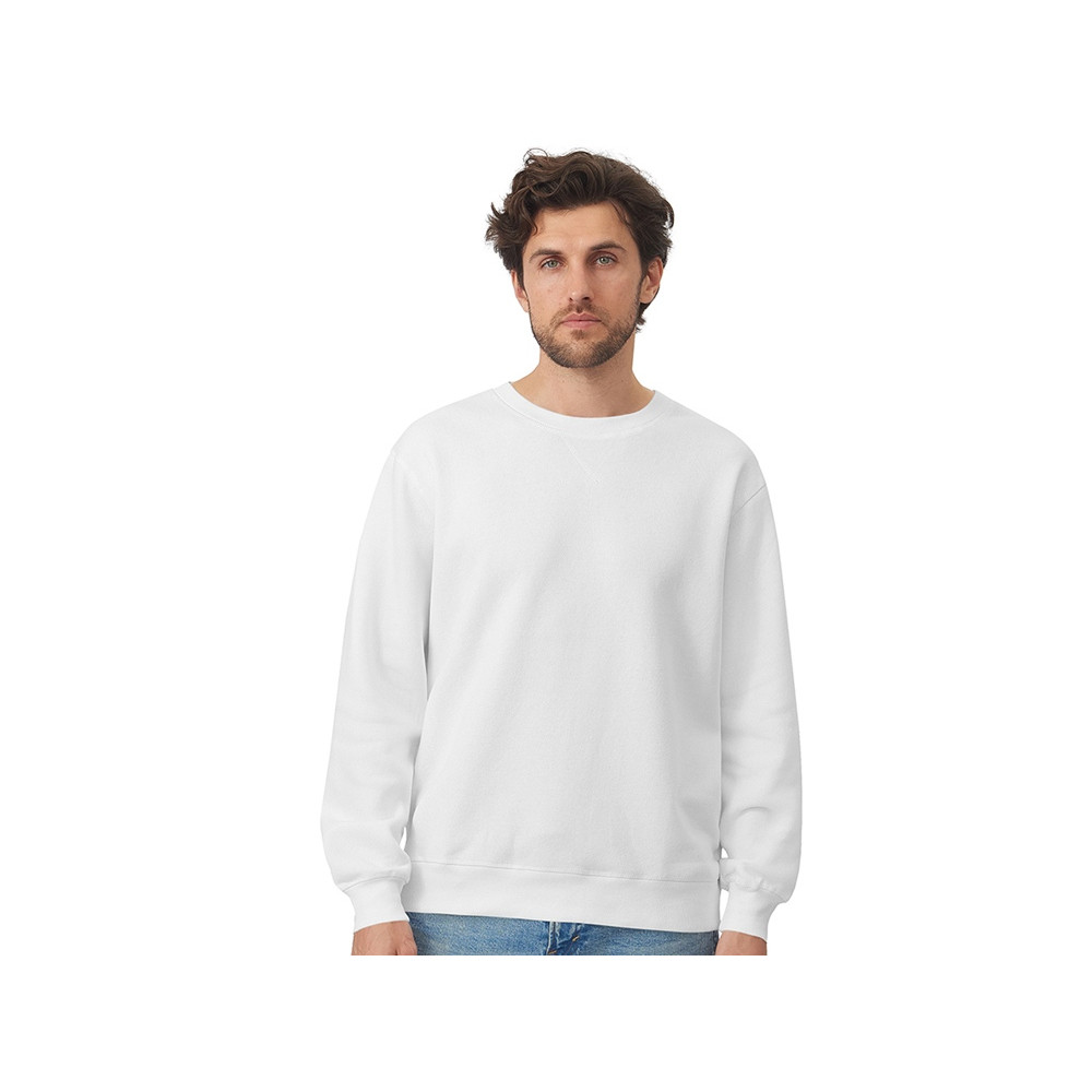 Свитшот оверсайз Lisbon унисекс, белый