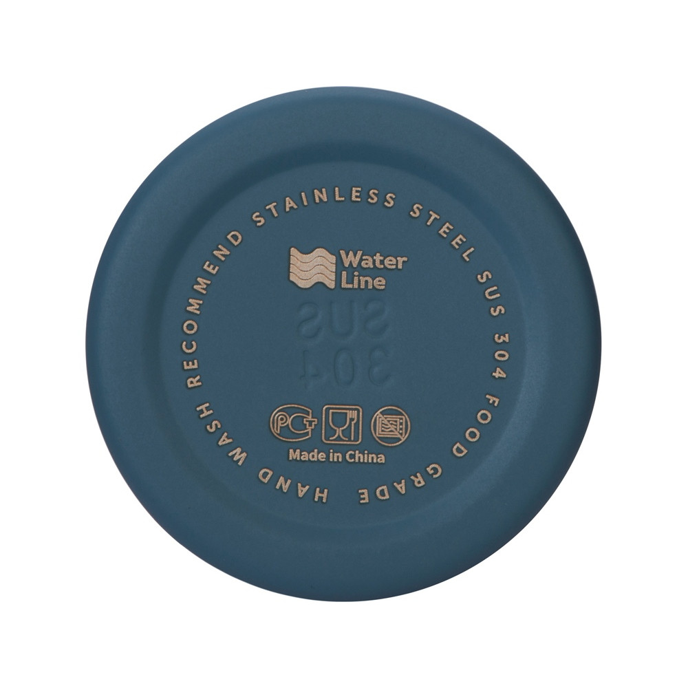 Стальная бутылка Rely, 650 мл, антрацит