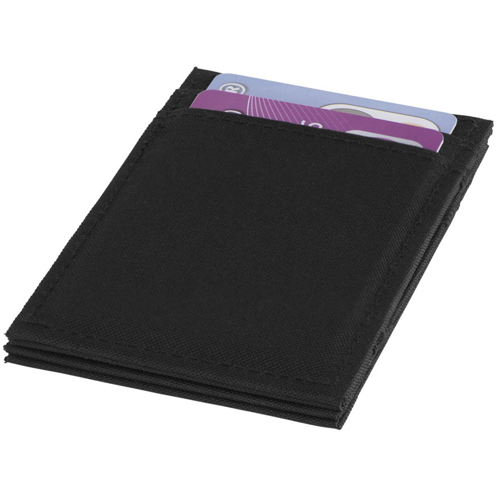 Бумажник Adventurer RFID Flip Over, цвет черный