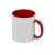 Кружка для сублимации Sublime Color, белый/красный