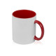 Кружка для сублимации Sublime Color, белый/красный Кружка для сублимации Sublime Color, белый/красный
