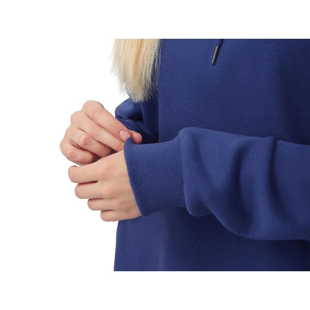 Толстовка с капюшоном оверсайз Lisbon унисекс, классический синий