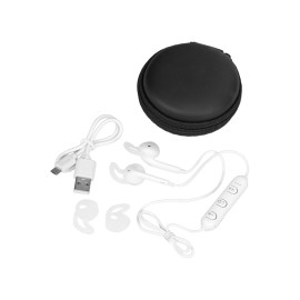 Беспроводные наушники Get Up с чехлом, белый