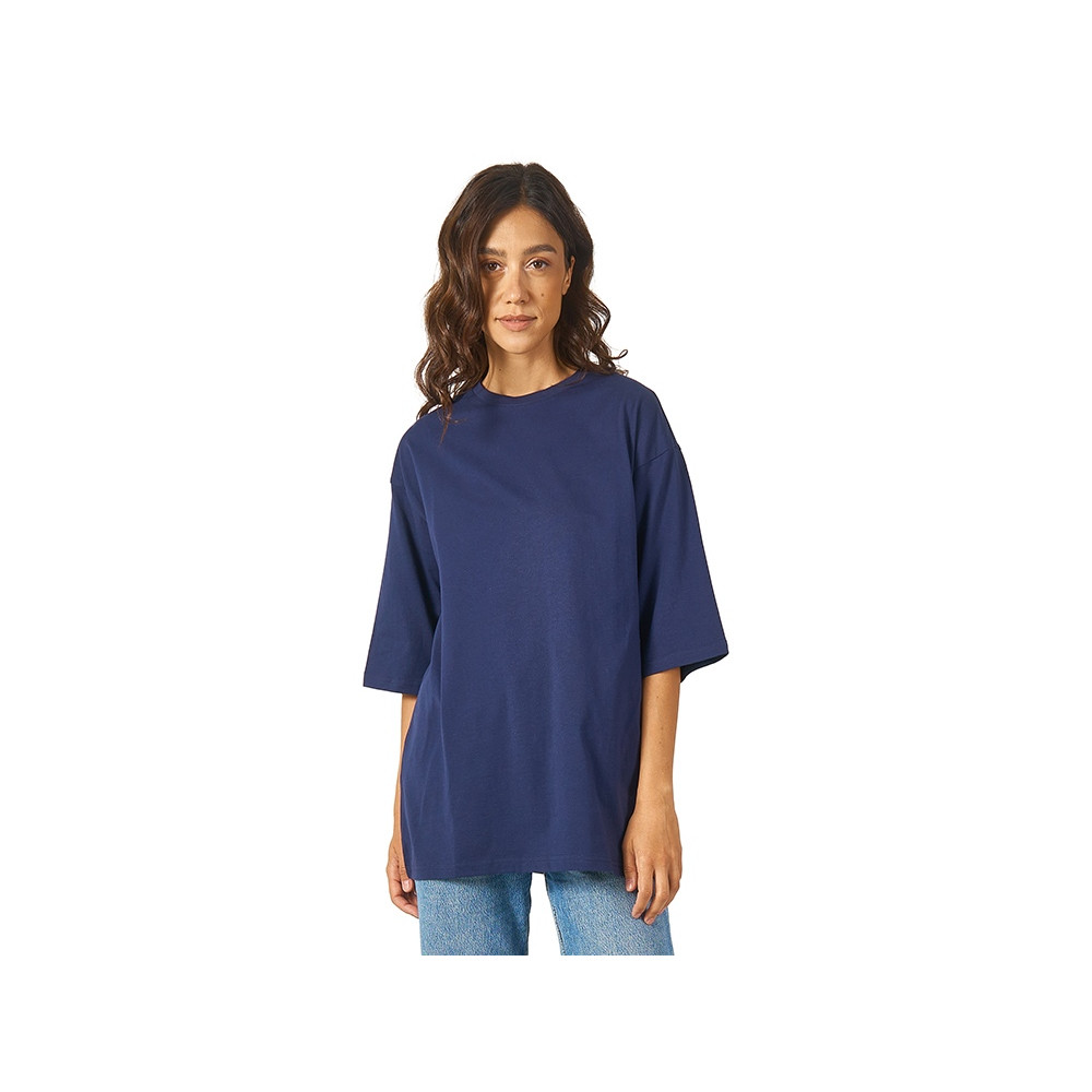 Футболка Berlin к/р оверсайз, 100% хлопок, 180гр., темно-синий, цвет темно-синий