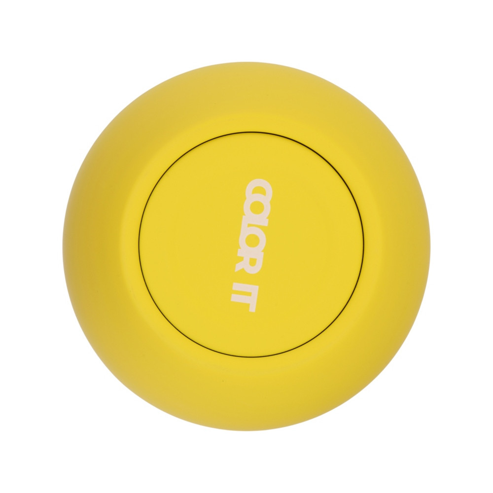 Термокружка Vacuum mug C1, soft touch, 370мл, желтый