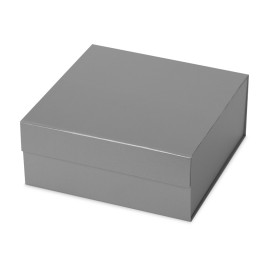 Коробка разборная на магнитах M, серебристый