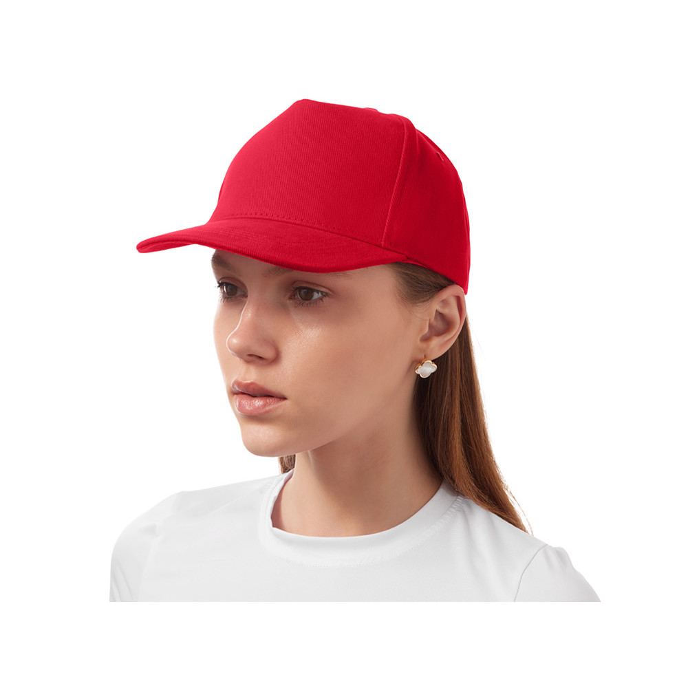 Бейсболка Florida 350 5-панельная, красный