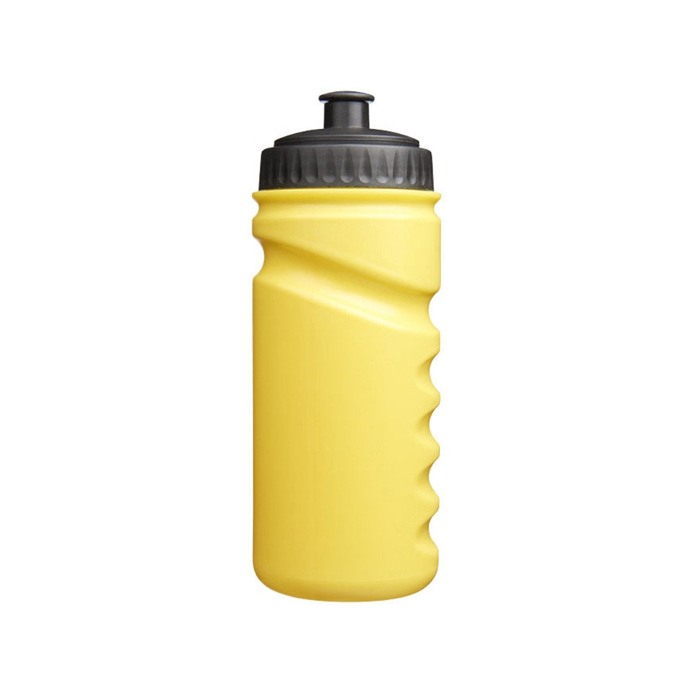 Спортивная бутылка Easy Squeezy - цветной корпус, цвет черный;желтый