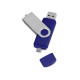 USB/micro USB-флешка 2.0 на 16 Гб Квебек OTG, синий