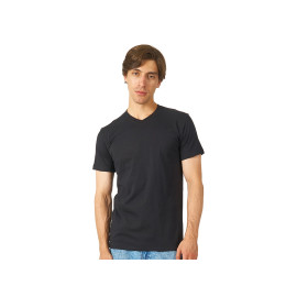Футболка Heavy Super Club мужская с V-образным вырезом, черный