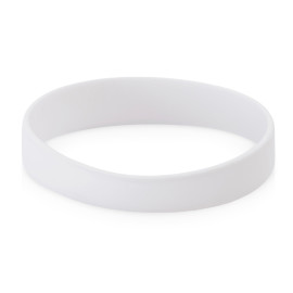 Силиконовый браслет Forest 202*12 мм, белый