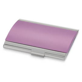 Визитница Смит, фиолетовый/серебристый