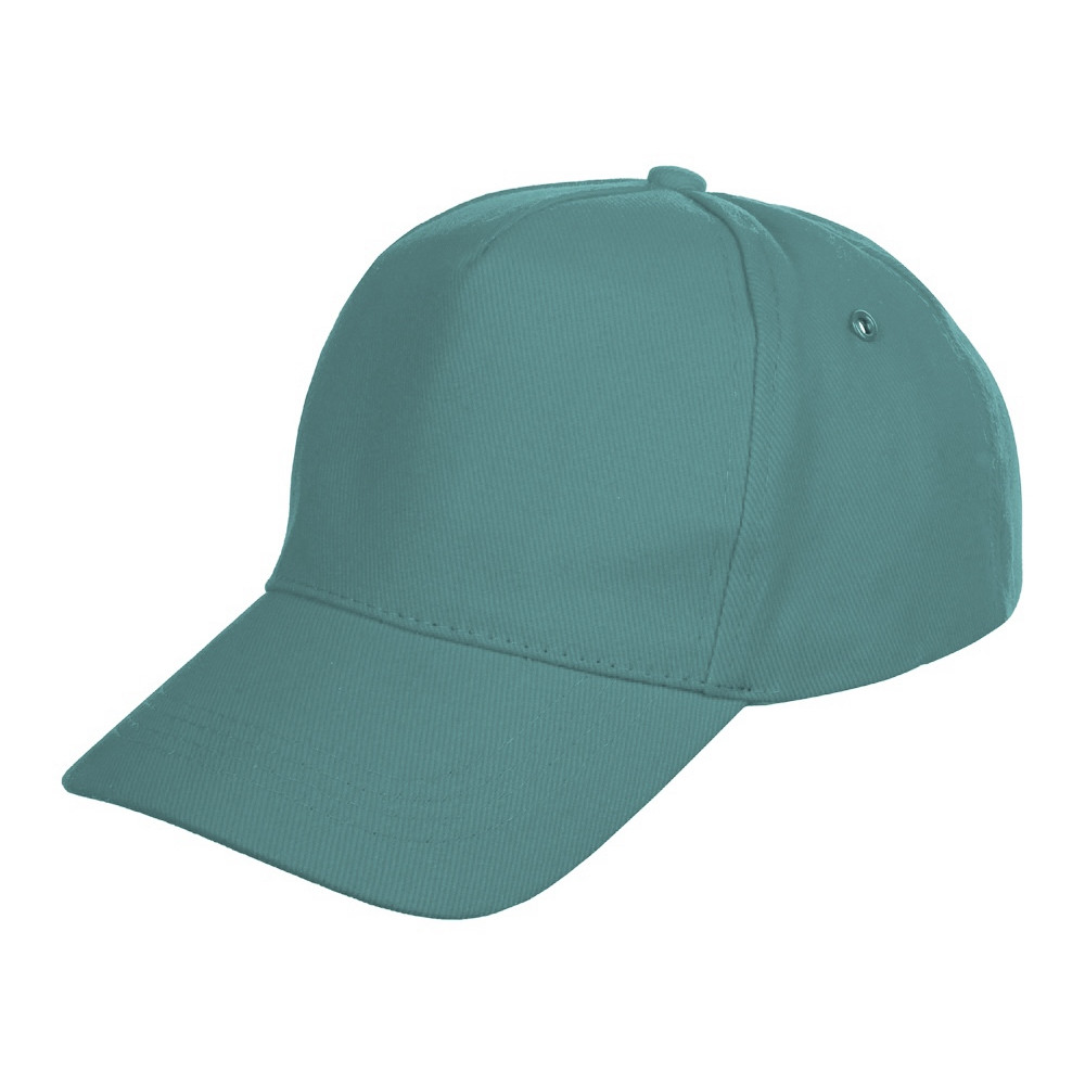 Бейсболка Florida 350 5-панельная, припылено-бирюзовый